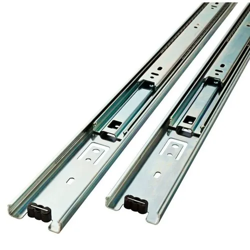 10 Inch Standard Duty Ball Bearing Slides | Ball Bearing Drawer Slides | Zinc and Black Plated Full Extension Drawer Slides | 4800-10