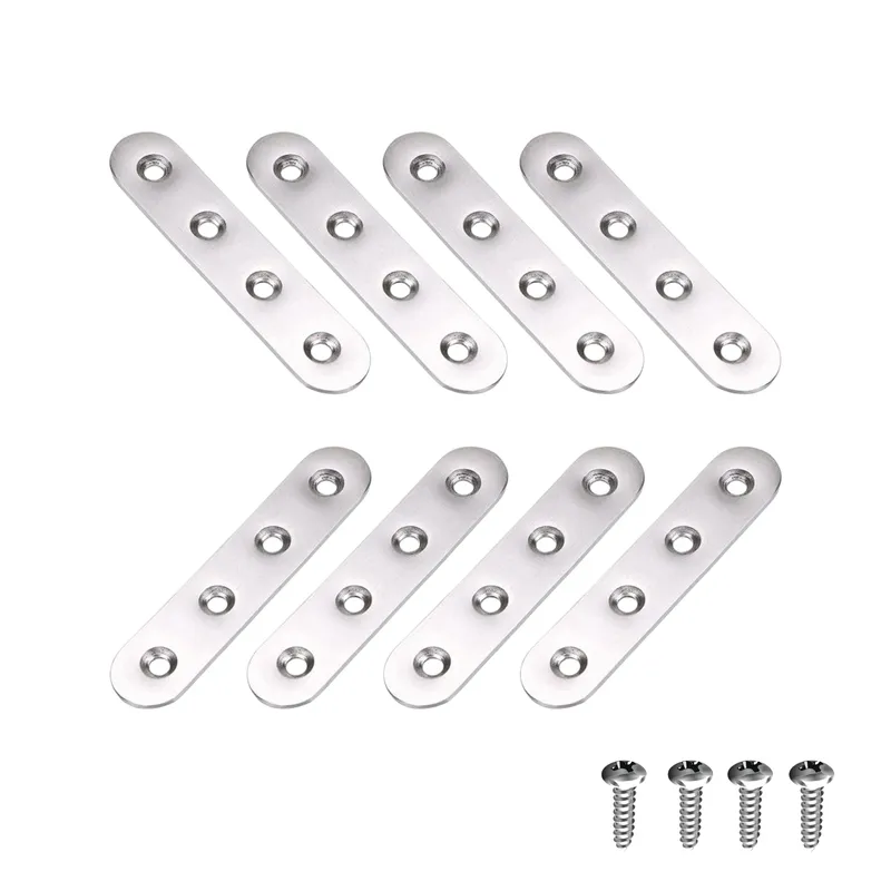 2 Inch Zinc Mending Plate With Screws | Zinc Mending Plate | Structural Mending Plates | Adjustable Mending Plate | Heavy Duty Mending Plates | MP-2.ZP