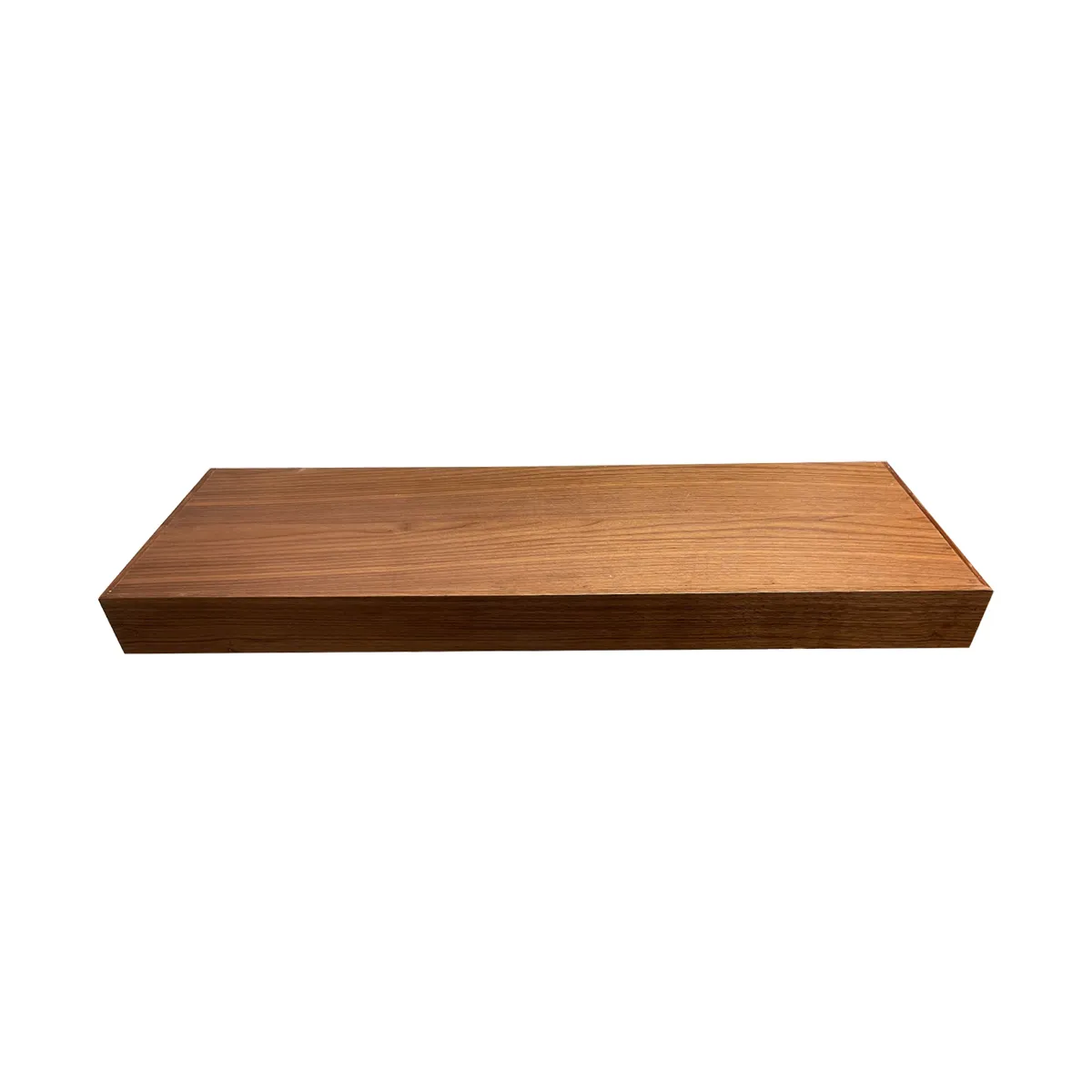 24 Inch Floating Shelf Walnut With Brackets | Floating Shelves Kitchen | Floating Wood Shelves | Wall Mounted Shelves | FSWALNUT24