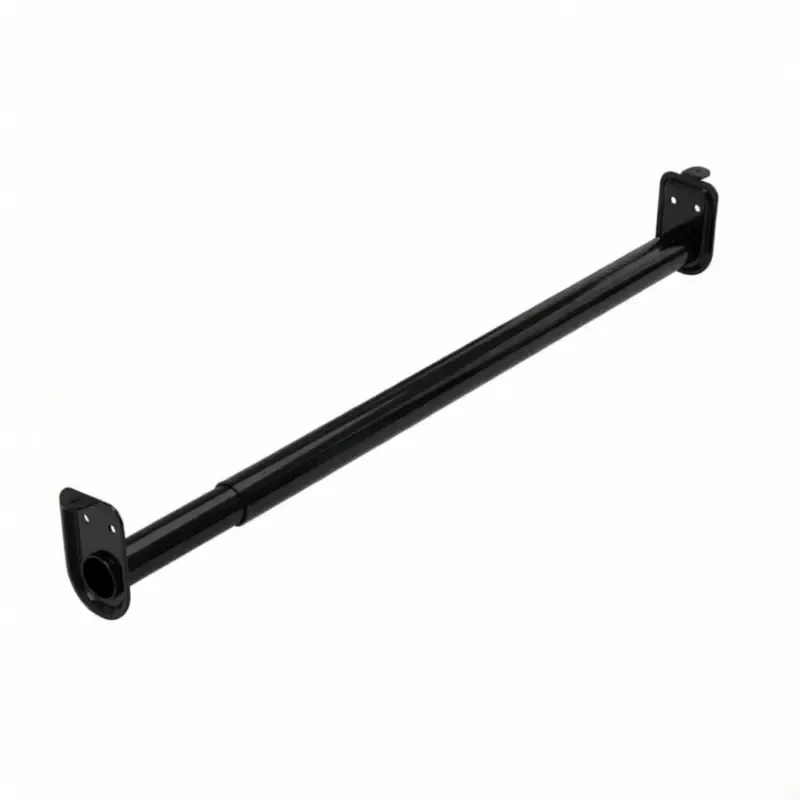 30-48 Inch Closet Rod With Center Support | Round Closet Rod With Socket And Screws | Wall Mounted Clothing Rod | CR-3048