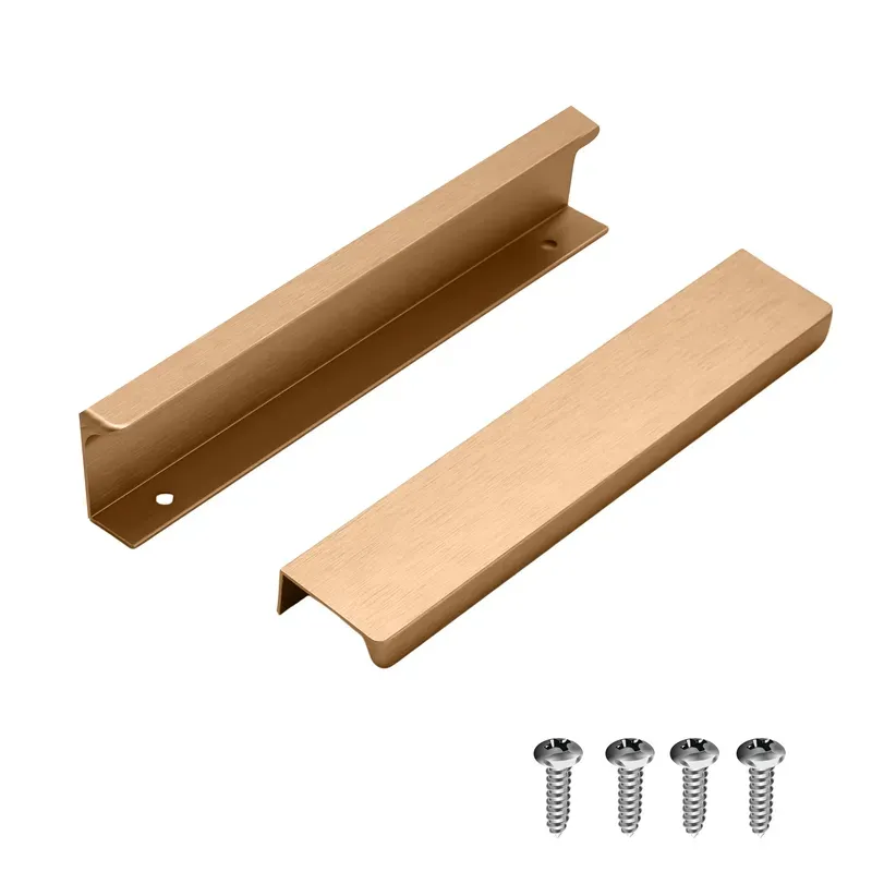 6 Inch Aluminum Tab Pulls | Tab Pull Cabinet Hardware | Tab Pulls For Kitchen Cabinets | P-1806