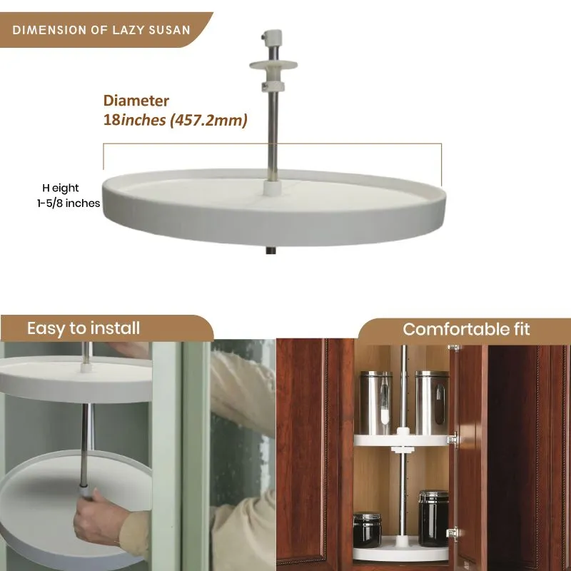 best lazy susan for kitchen cabinets